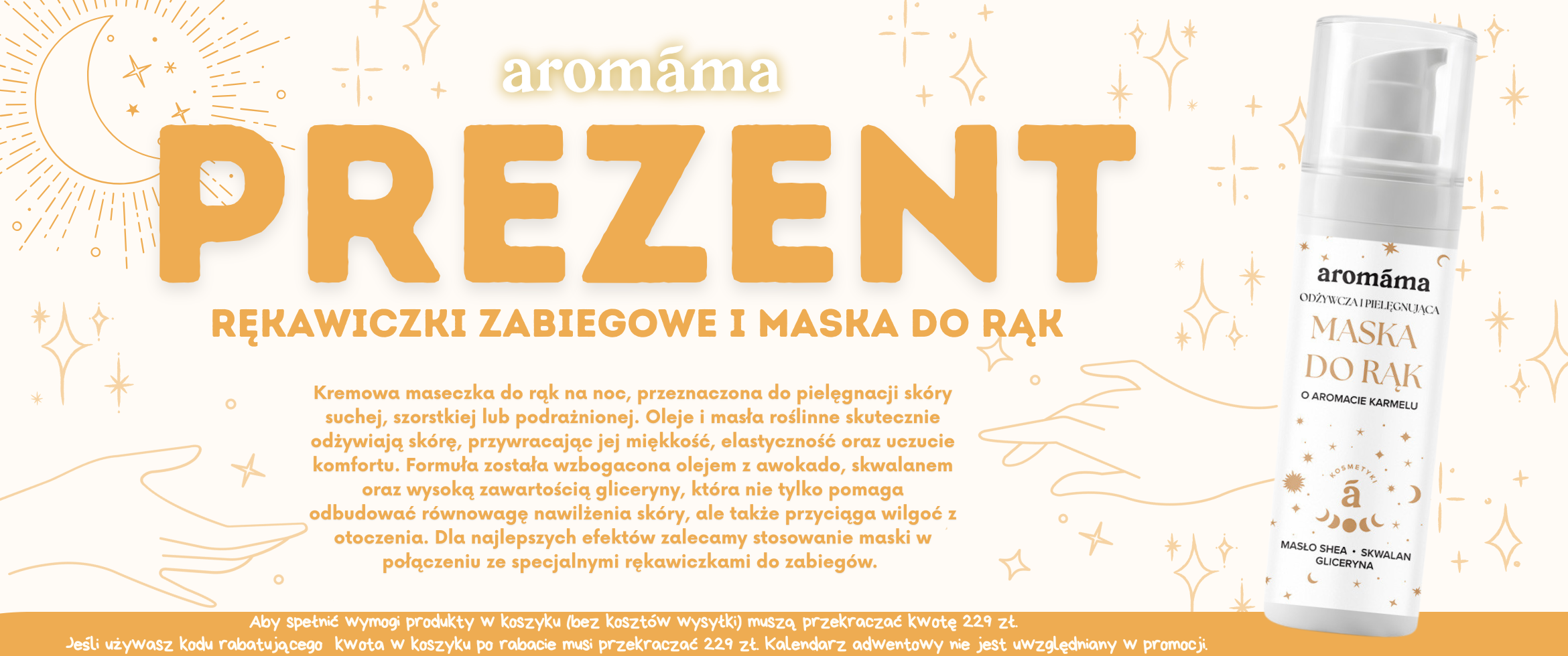 maska do rąk gratis